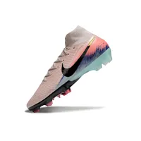 Chuteira Infantil Campo Nike Air Zoom Mercurial Superfly 10 Elite FG Rosa - imagem 6