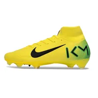 Chuteira Infantil Campo Nike Air Zoom Mercurial Superfly 10 Elite FG Amarelo - imagem 1
