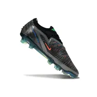 Chuteira Infantil Campo Nike Phantom GX 6 Elite FG Preto e Verde - imagem 2