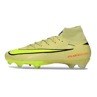 Chuteira Infantil Campo Nike Air Zoom Mercurial Superfly 10 Elite FG Amarelo - imagem 1