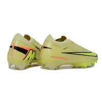 Chuteira Infantil Campo Nike Air Zoom Mercurial Vapor 16 Elite FG Amarelo - imagem 6