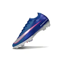 Chuteira Infantil Campo Nike Air Zoom Mercurial Vapor 16 Elite FG Azul e Rosa - imagem 2