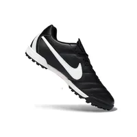 Chuteira Society Nike Tiempo Ligeira V TF Preto e Branco - imagem 2
