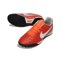 Chuteira Society Nike Tiempo Ligeira V TF Vermelho - imagem 4