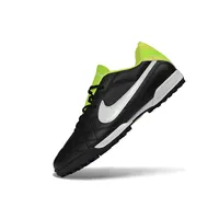 Chuteira Society Nike Tiempo Ligeira V TF Preto e Verde - imagem 3
