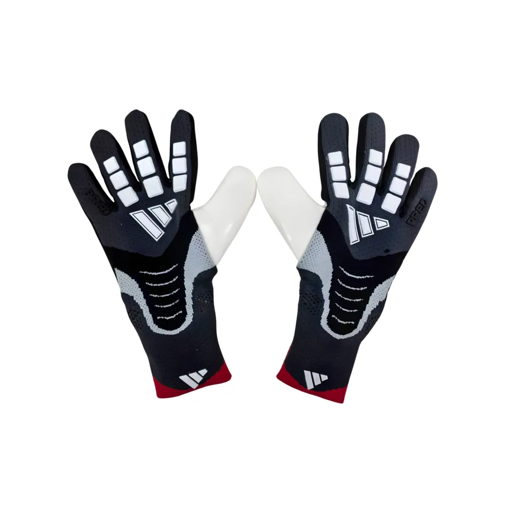 Luva de Goleiro Adidas Predator Preto e Branco