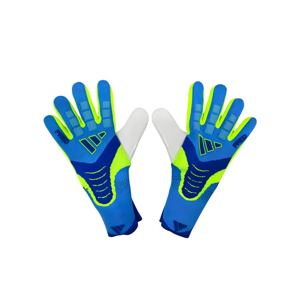 Luva de Goleiro Adidas Predator Azul e Verde