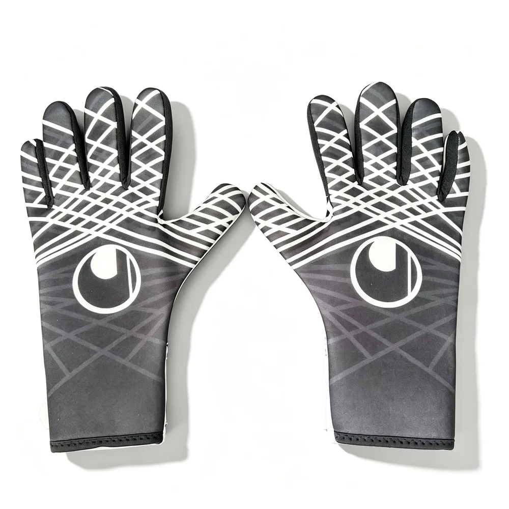 Luva de Goleiro Uhlsport Cinza e Branco