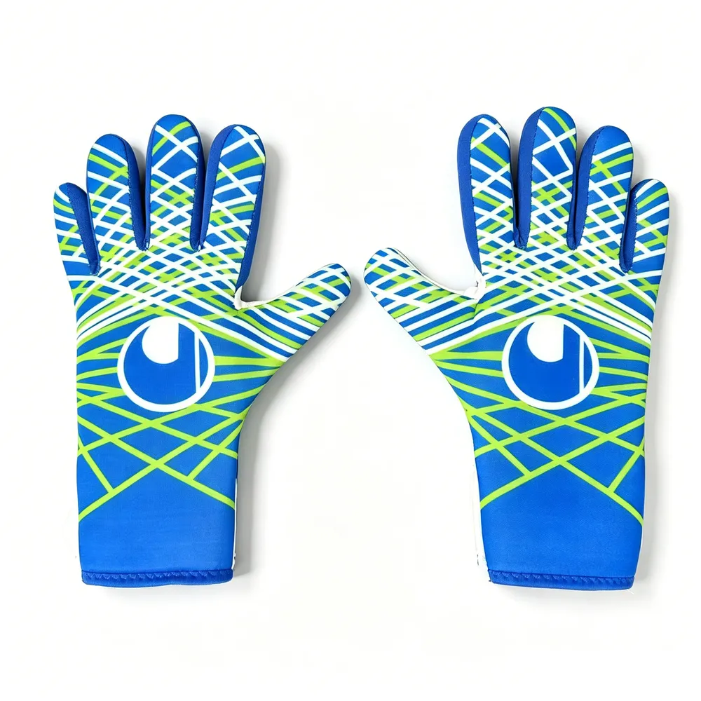 Luva de Goleiro Uhlsport Azul e Verde