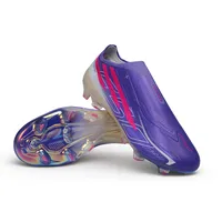 Chuteira Campo Adidas F50 LL Hyperfast FG Roxo e Rosa - imagem 7