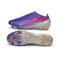 Chuteira Campo Adidas F50 LL Hyperfast FG Roxo e Rosa - imagem 4