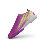 Chuteira Society Adidas F50 LL Hyperfast TF Roxo e Verde - imagem 7