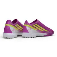 Chuteira Society Adidas F50 LL Hyperfast TF Roxo e Verde - imagem 4