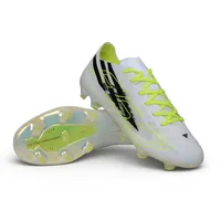 Chuteira Campo Adidas F50 Hyperfast FG Branco e Amarelo - imagem 3