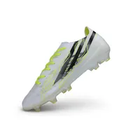 Chuteira Campo Adidas F50 Hyperfast FG Branco e Amarelo - imagem 4