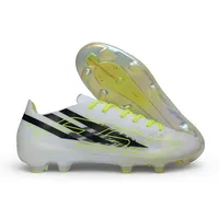 Chuteira Campo Adidas F50 Hyperfast FG Branco e Amarelo - imagem 6