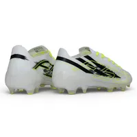 Chuteira Campo Adidas F50 Hyperfast FG Branco e Amarelo - imagem 7
