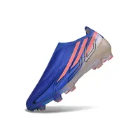 Chuteira Campo Adidas F50 LL Hyperfast FG Azul e Rosa - imagem 7