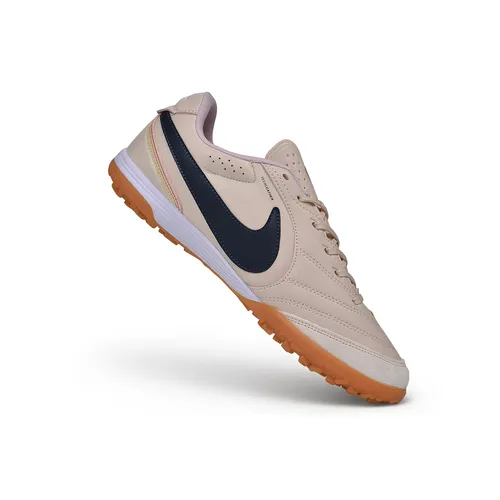 Chuteira Society Nike Tiempo Ligera Pro TF Bege
