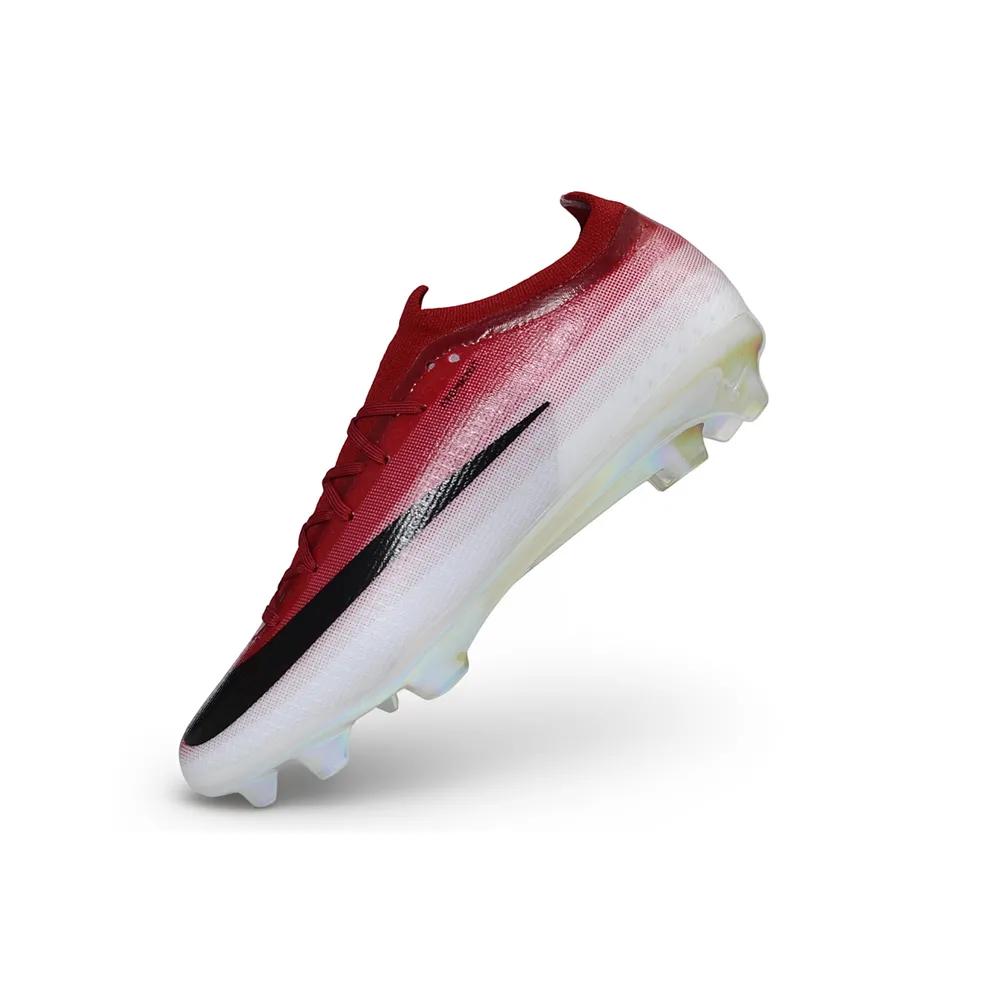 Chuteira Campo Nike Mercurial Vapor 17 Elite FG Vermelho e Branco