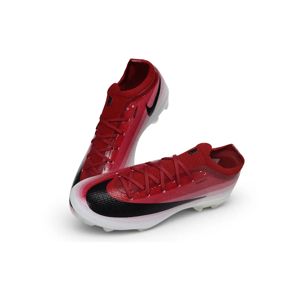 Chuteira Campo Nike Mercurial Vapor 17 Elite FG Vermelho e Branco