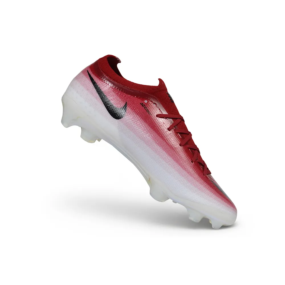 Chuteira Campo Nike Mercurial Vapor 17 Elite FG Vermelho e Branco
