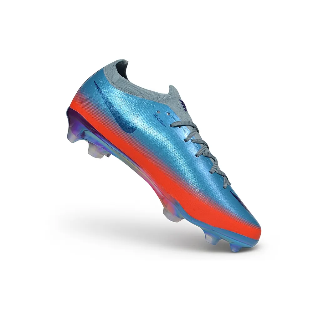 Chuteira Campo Nike Mercurial Vapor 17 Elite FG Azul e Laranja