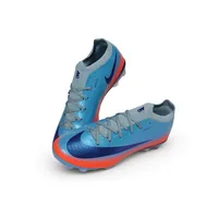 Chuteira Campo Nike Mercurial Vapor 17 Elite FG Azul e Laranja - imagem 2