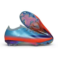 Chuteira Campo Nike Mercurial Vapor 17 Elite FG Azul e Laranja - imagem 6