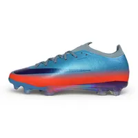 Chuteira Campo Nike Mercurial Vapor 17 Elite FG Azul e Laranja - imagem 1