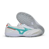 Chuteira Society Mizuno Morelia Sala Japan TF Branco e Azul - imagem 6