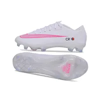 Chuteira Campo Nike Air Zoom Mercurial Superfly 11 Elite FG Branco e Rosa - imagem 3