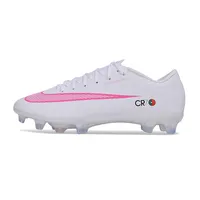 Chuteira Campo Nike Air Zoom Mercurial Superfly 11 Elite FG Branco e Rosa - imagem 1