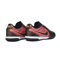 Chuteira Society Nike Tiempo Ligera Pro TF Preto e Vermelho - imagem 3