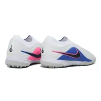 Chuteira Society Nike Tiempo Maestro TF Branco, Azul e Rosa - imagem 7