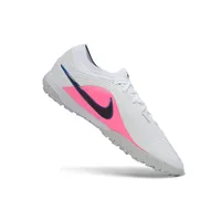 Chuteira Society Nike Tiempo Maestro TF Branco, Azul e Rosa - imagem 3