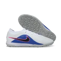 Chuteira Society Nike Tiempo Maestro TF Branco, Azul e Rosa - imagem 5