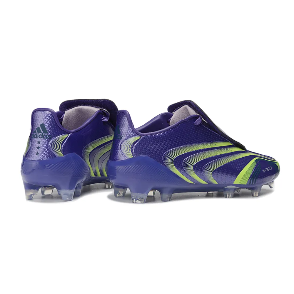 Chuteira Campo Adidas F50 Spider FG Roxo e Verde