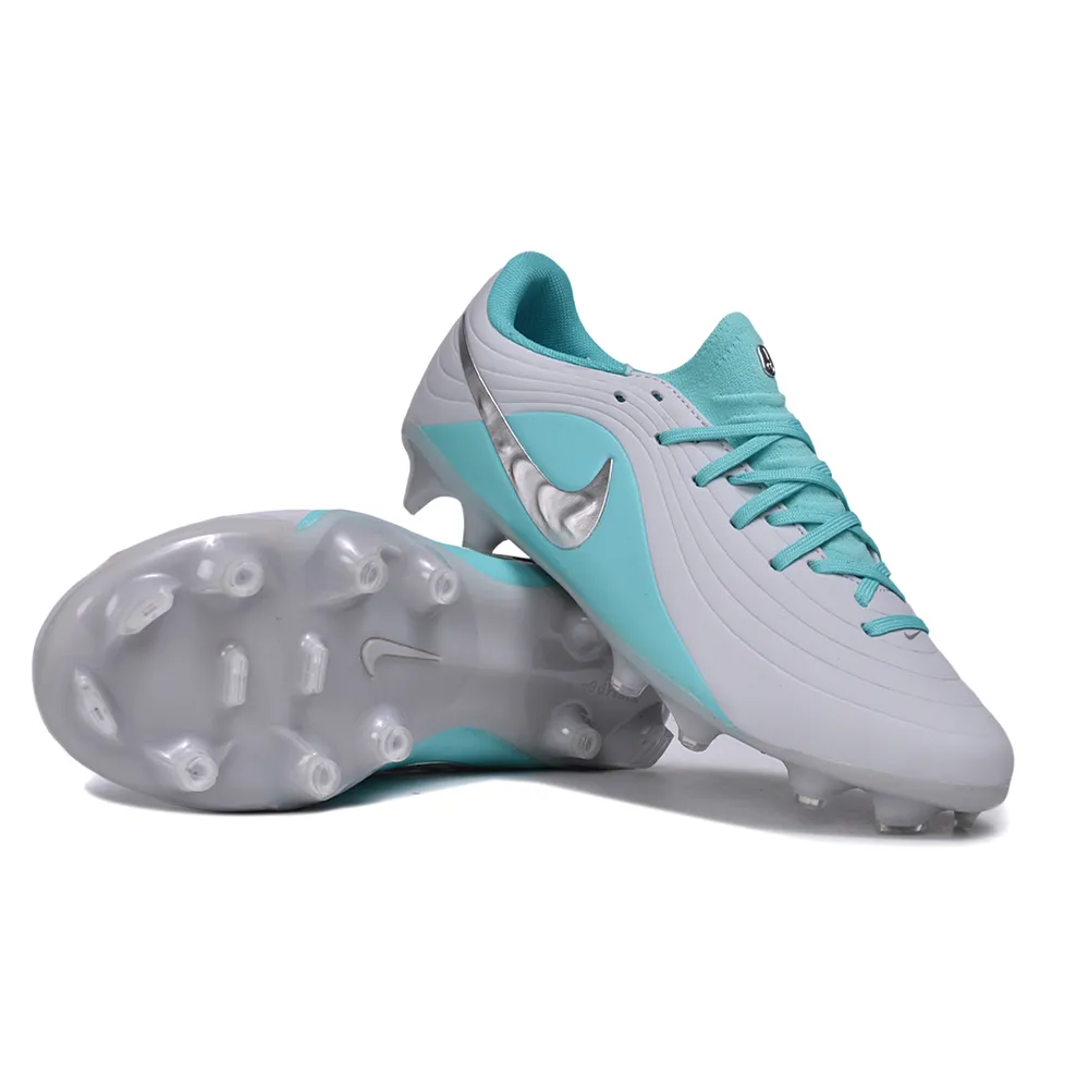 Chuteira Campo Nike Tiempo Maestro Elite FG Azul e Branco