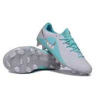 Chuteira Campo Nike Tiempo Maestro Elite FG Azul e Branco - imagem 4
