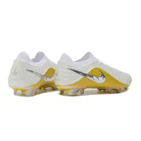 Chuteira Campo Nike Tiempo Maestro Elite FG Branco e Amarelo - imagem 4