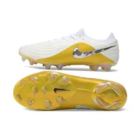 Chuteira Campo Nike Tiempo Maestro Elite FG Branco e Amarelo - imagem 2