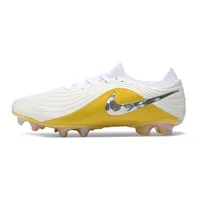Chuteira Campo Nike Tiempo Maestro Elite FG Branco e Amarelo - imagem 1
