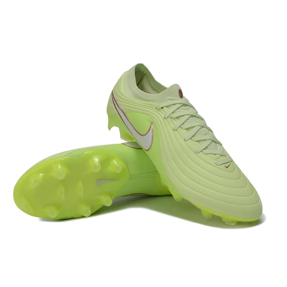 Chuteira Campo Nike Tiempo Maestro Elite FG Amarelo e Verde