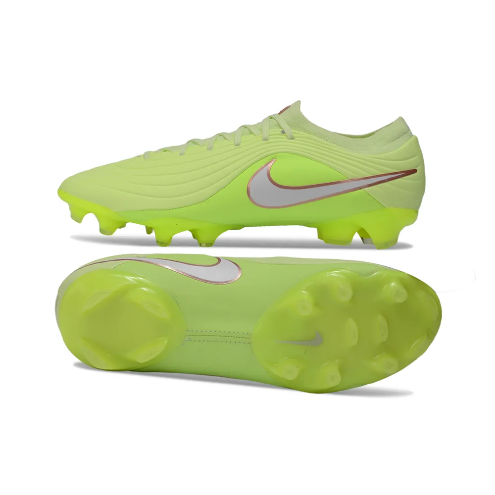 Chuteira Campo Nike Tiempo Maestro Elite FG Amarelo e Verde
