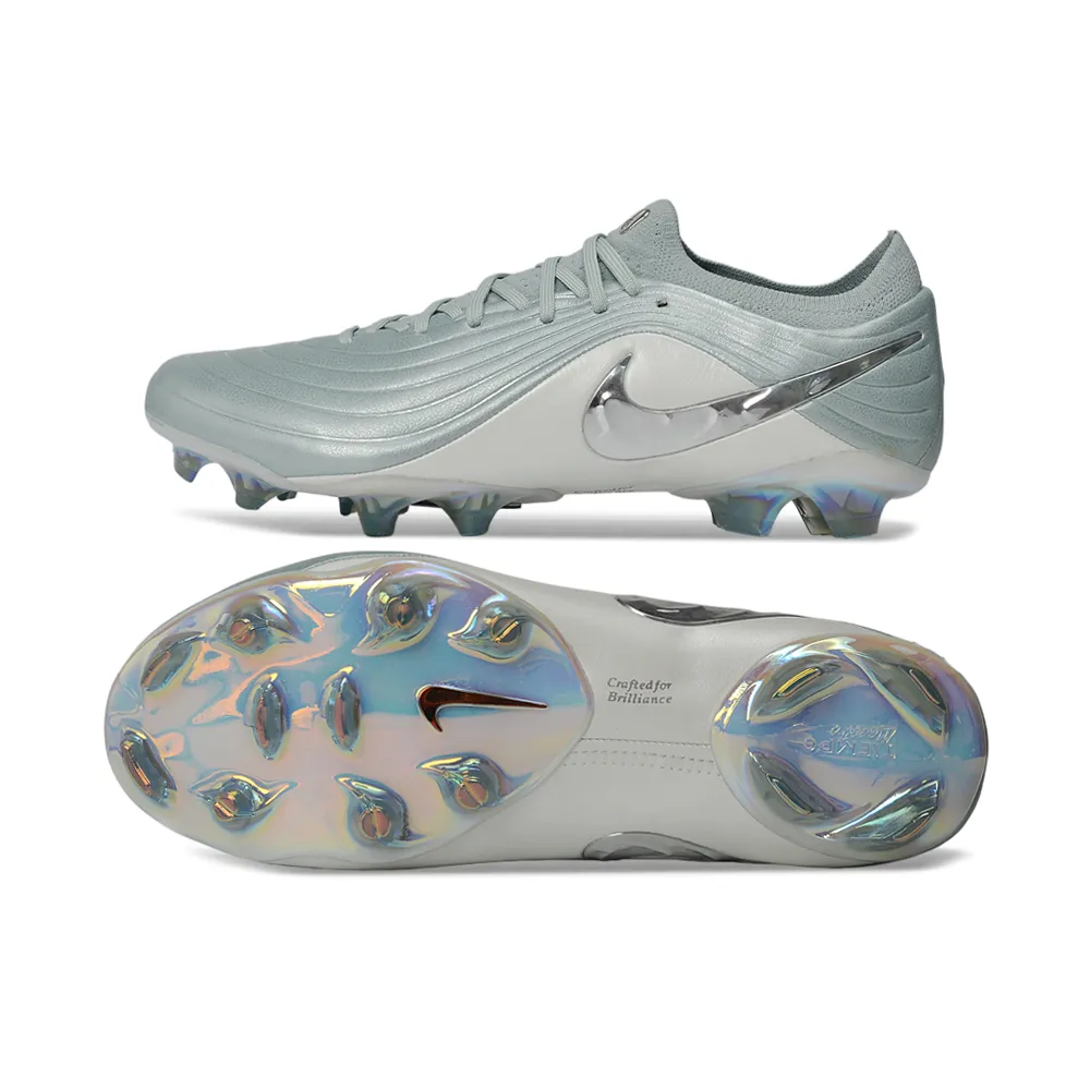 Chuteira Campo Nike Tiempo Maestro Elite FG Prata