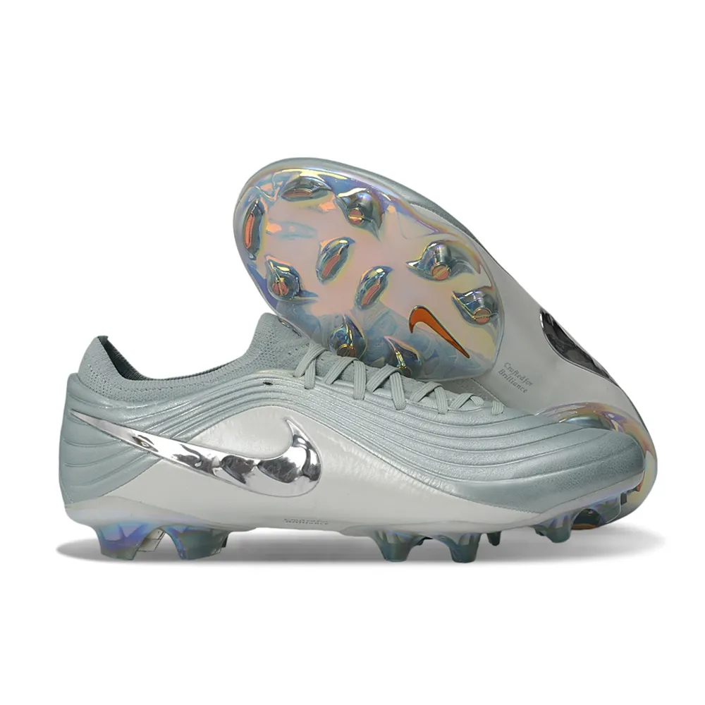 Chuteira Campo Nike Tiempo Maestro Elite FG Prata