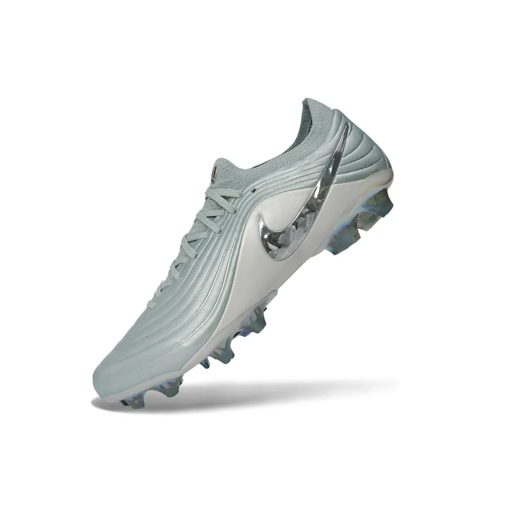 Chuteira Campo Nike Tiempo Maestro Elite FG Prata