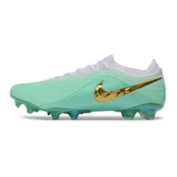 Chuteira Campo Nike Tiempo Maestro Elite FG Azul e Dourado - imagem 1