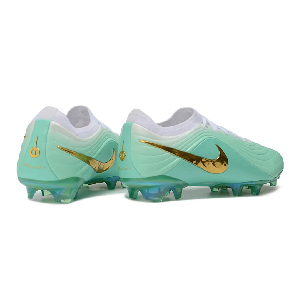 Chuteira Campo Nike Tiempo Maestro Elite FG Azul e Dourado